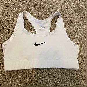 White Nike Sports Bra (S)